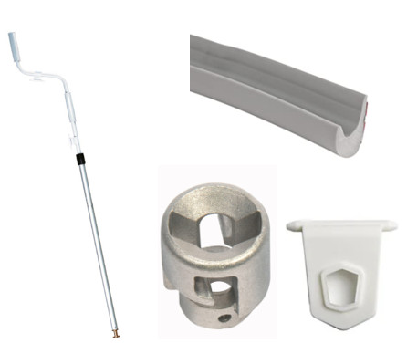 luifel haken om iets op te hangen