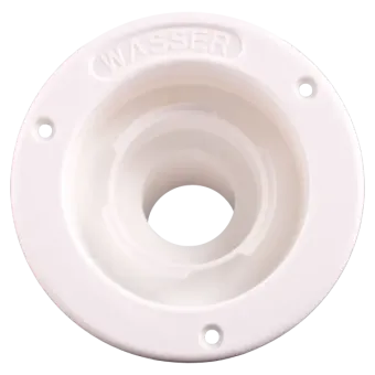 Watervulopening 40mm met Slot Wit