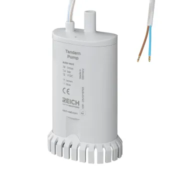 Reich Dompelpomp Twin met Ontluchting + Zeef UniQuick 12V-19L