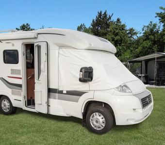 Raamafdekking wit voor Fiat Ducato vanaf 06-2006 - 2014 (X250)