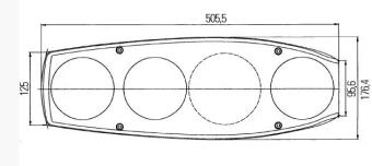 Hella Achterlicht Caraluna II