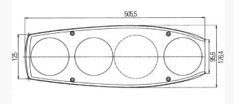 Hella Achterlicht Caraluna II