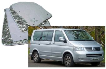 volkswagen T5 raamisolatie