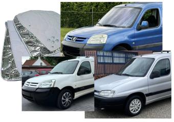 Raamisolatie Citroen berlingo tot bouwjaar 04/2008 3 delige set