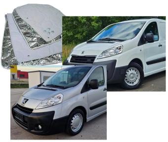 Raamisolatie Peugeot Expert bouwjaar 2007-2014 3 delige set