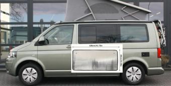 raamisolatie VW T5 midden ramen
