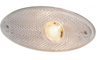 Hella Breedtelicht met Reflector Ovaal Inbouw Wit