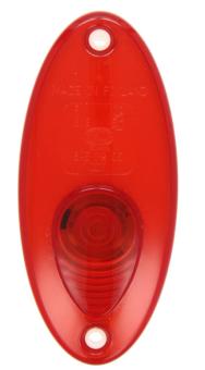 Hella Markering Ovaal Inbouw Rood