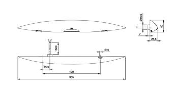 Jokon Voortentlamp 2 LEDs Wit