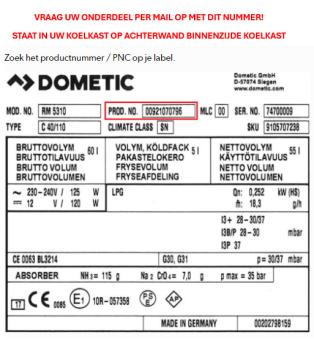 dometic koelkast