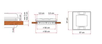 Fiamma Vent 50 Wit