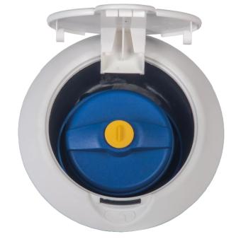 Watervulopening 40mm met Klepje Wit