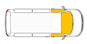 volkswagen T5 en VW T6 raamisolatie