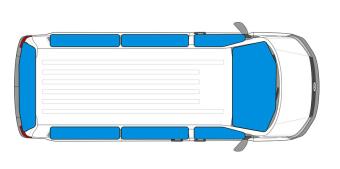 vw caddu 2021 raamisolatie