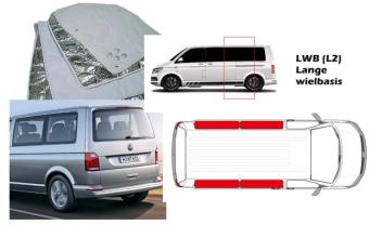 VW lange wielbasis 4 delige isolatie