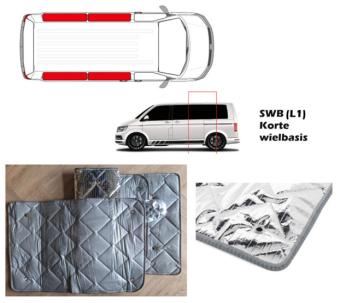 isolatie zijramen VW T5 of T6