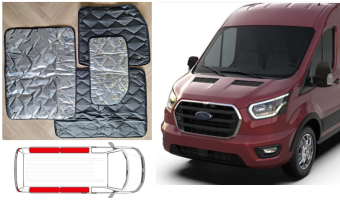 4 delige set ford transit
