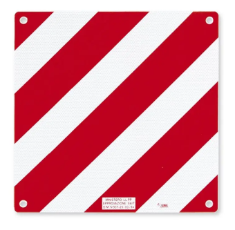Fiamma Gevarenplaat Aluminium