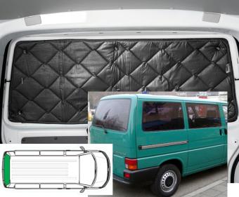 Raamisolatie Volkswagen T4 Black line achterzijde Klep 1990-2003