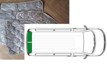 Raamisolatie Renault Master Deuren achterzijde vanaf 2011