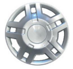 Wieldoppen set 15 Inch zonder logo (set 4 stuks)