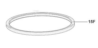Dometic Afdichter Cassette zwart 2426012965