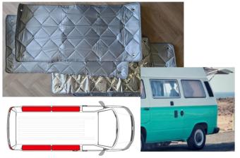 isolatie matten VW T2 T3