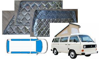 isolatie ramen VW T3