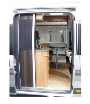 Horrex Aluminium Dorpel Plissé Hordeur 750 mm
