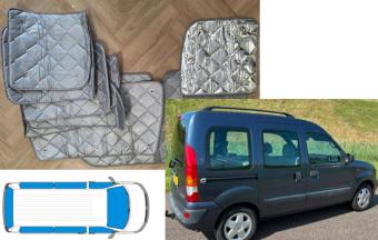 Raamisolatie Renault Kangoo 1997-2008 Cabine+Achterzijde