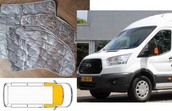 Raamisolatie Ford Transit Vanaf 2015 Grijs (zonder regensensor)