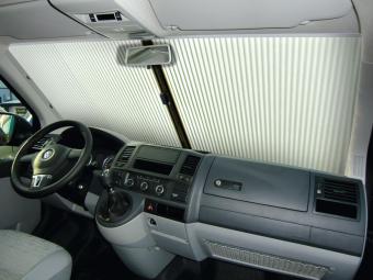 Remis voorraam Volkswagen transporter T5 tot 2009 verduistering systeem Grijs