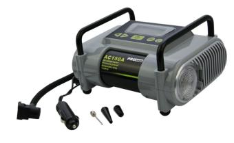 AC150A volautomatische luchtcompressor met LCD