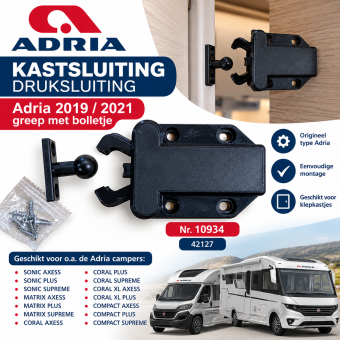 druksluiting adria klepkast