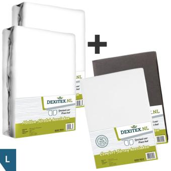 images/productimages/small/dexitex-nl-fransbed-set-links-2x-molton-wit-1x-jersey-wit-1x-antraciet.jpg