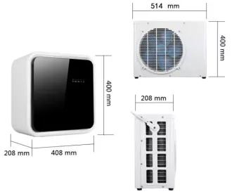 Vechline Split Airco Wit
