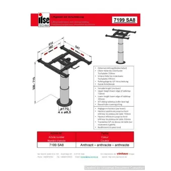 Ilse Lifttafelpoot 7199 SA8