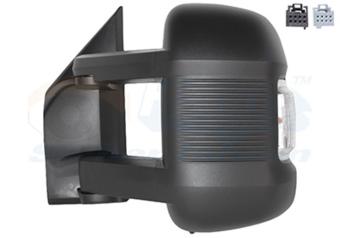 Buitenspiegel Fiat Ducato Links, Elektrisch, Verwarmd, Sensor 16W (11/2023-heden) LANGE ARM