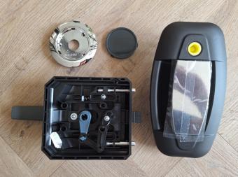 Hobby deur buiten slot