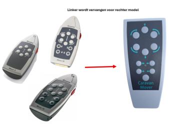 Vervangende afstandsbediening Mover Truma M2 S SE TE SR SER TER