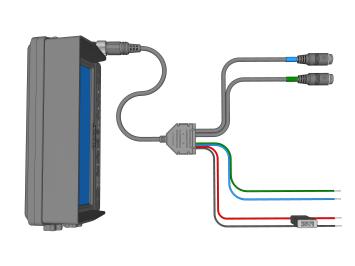 AHD-752-C34 Camera Monitor set met 15M kabel