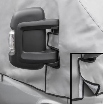 610686V01 Raamafdekking grijs voor Fiat Ducato X250