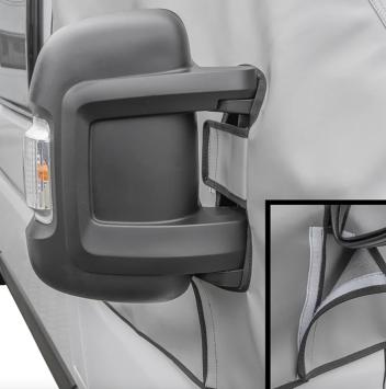 610686V02 Raamafdekking grijs voor Fiat Ducato X290