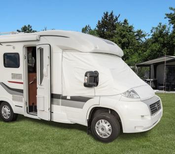 Raamafdekking wit voor Fiat Ducato vanaf 06-2006 - 2014 (X250)