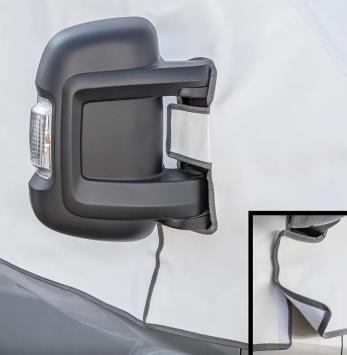 Raamafdekking wit voor Fiat Ducato X250 vanaf 06-2006 - 2014