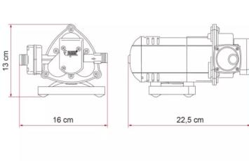 Waterpomp Aqua 8 12V-7L