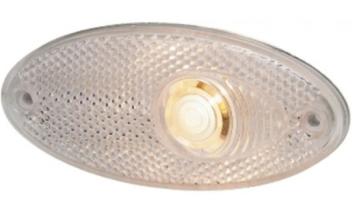 Hella Breedtelicht met Reflector Ovaal Inbouw Wit