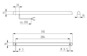 Jokon Derde Remlicht ZHBL24-2 28 LEDs Wit
