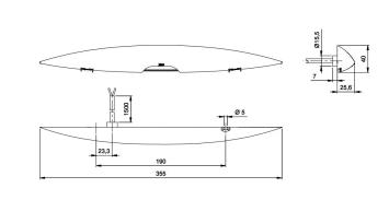 Jokon Voortentlamp 2 LEDs Wit