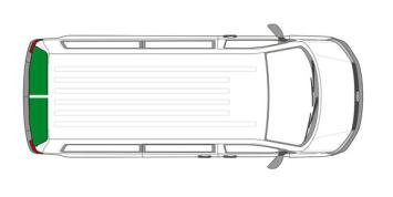deuren achterzijde VW T5 T6 raamisolatie